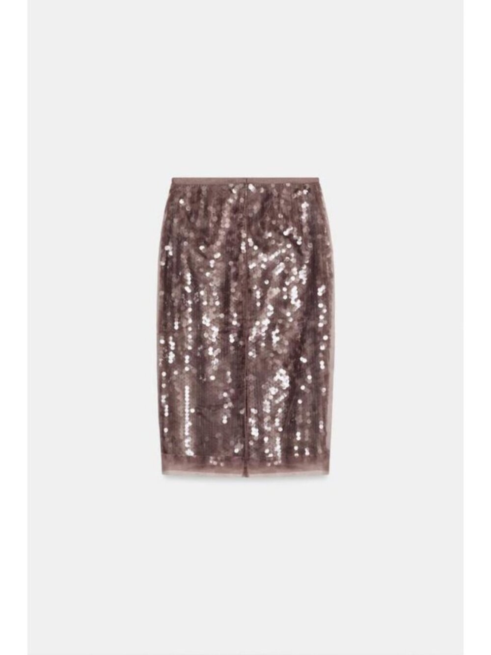 ZARA ZW COLLECTION SEQUIN MIDI SKIRT 2488/241/737 - Picture 3 of 4